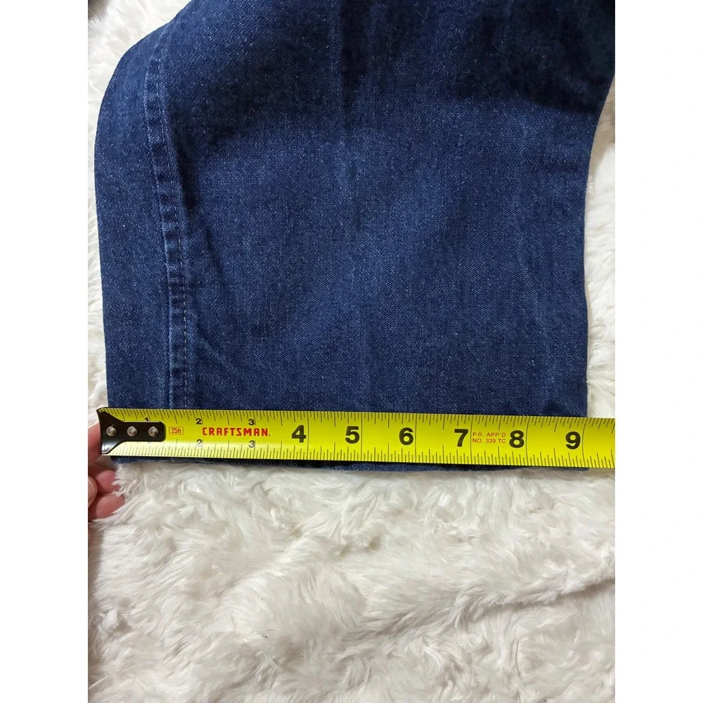 Wrangler 36MWZ Slim Fit Cowboy Cut Jeans Mens 40x32 Dark Wash Indigo Denim